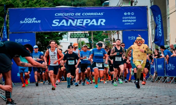 Maratona da Sanepar em Cascavel já tem quase 2 mil atletas inscritos.