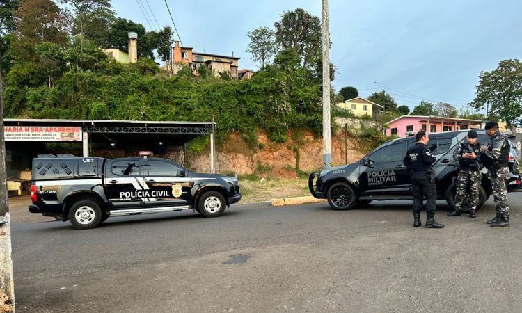 MEGAOPERAÇÃO: PCPR e PMPR CUMPREM 115 MANDADOS CONTRA GRUPO CRIMINOSO NO PARANÁ MEGAOPERAÇÃO: PCPR e PMPR CUMPREM 115 MANDADOS CONTRA GRUPO CRIMINOSO NO PARANÁ