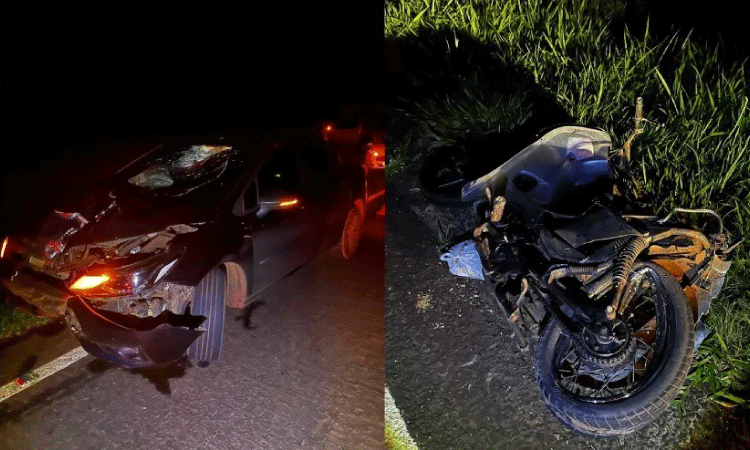 Motociclista morre em acidente entre Quedas do Iguaçu e Três Barras do Paraná