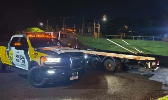 Nova base da Polícia de Fronteira em Santa Helena apreende 1,4 tonelada de maconha