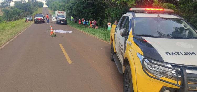 NOVA LARANJEIRAS: Jovem indígena de 17 anos morre atropelado na rodovia PR-473; motorista fugiu do local.