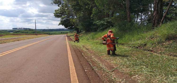 PARANÁ: Começam os serviços de conservação das rodovias estaduais do Anel de Integração