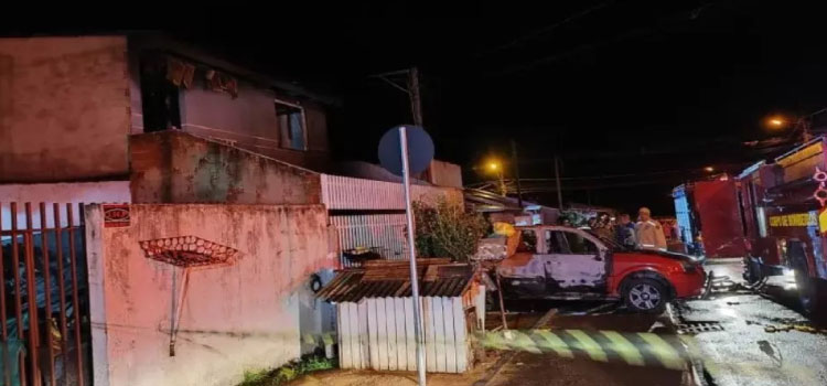 PARANÁ: Homem inconformado com separação põe fogo em casa e mata família.