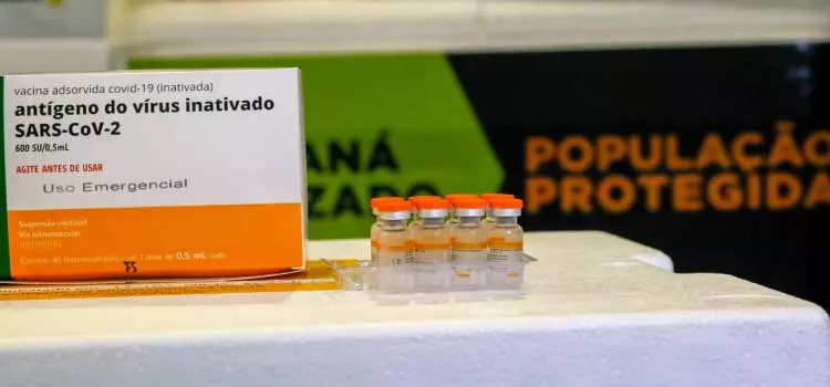 Paraná recebe nova remessa e ultrapassa 1 milhão de doses de vacina