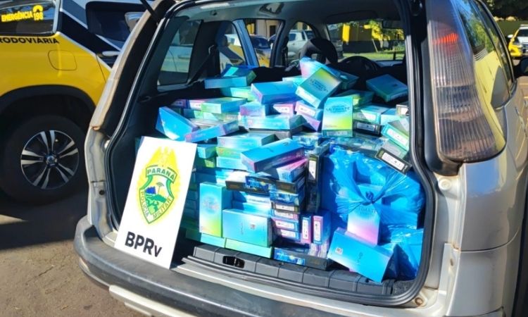 PERSEGUIÇÃO NA BR-277: ROTAM E CANIL DO BPRV DETÊM DUPLA COM CARGA CONTRABANDEADA DE AGULHAS PARA TATUAGEM