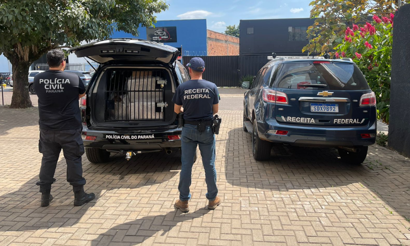 POLÍCIA CIVIL E RECEITA FEDERAL APREENDEM 145 QUILOS DE MACONHA EM AÇÃO INTEGRADA EM CASCAVEL