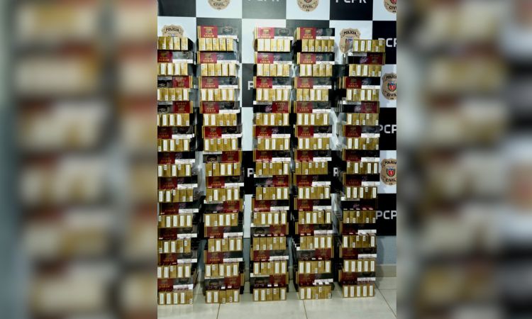 Polícia Civil prende casal suspeito de contrabando de cigarros em Quedas do Iguaçu