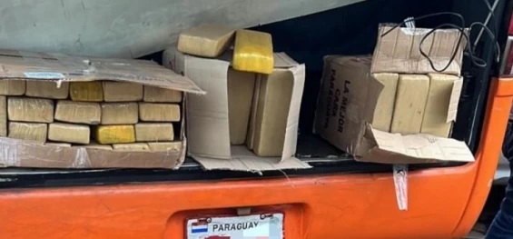 POLICIAL: Receita Federal apreende 65,1 kg de maconha na Ponte Internacional da Amizade.