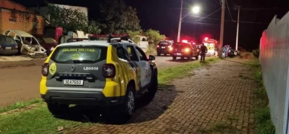 POLICIAL: Suspeito é baleado e dois detidos após troca de tiros com a Polícia Militar em Cascavel.