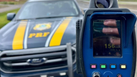 PRF intensifica fiscalização de excesso de velocidade na BR-277, em Guarapuava (PR)