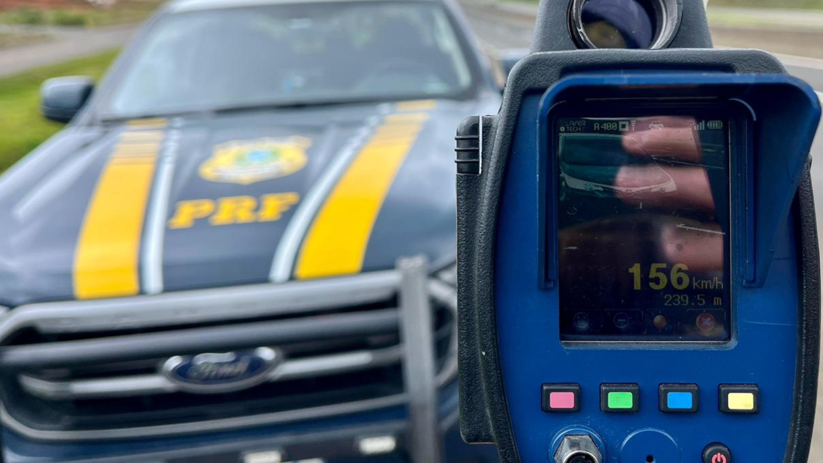 PRF intensifica fiscalização de excesso de velocidade na BR-277, em Guarapuava (PR) PRF intensifica fiscalização de excesso de velocidade na BR-277, em Guarapuava (PR)