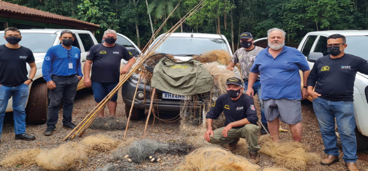 PROTEÇÃO: Força-tarefa do IAT percorre 16 municípios para combater crimes contra a piracema