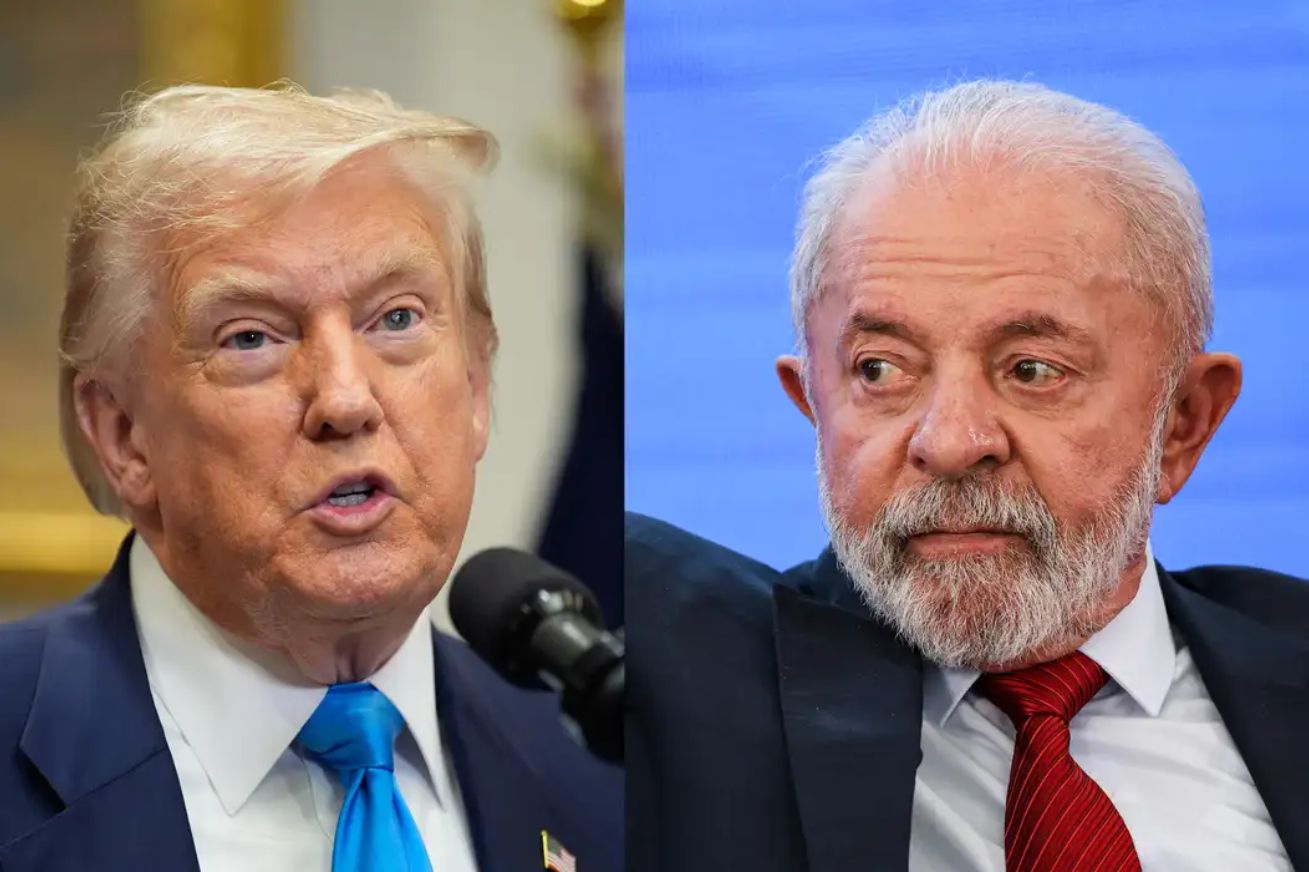 RELAÇÕES INTERNACIONAIS: Lula Conversa com Trump e Pede Fim de “Tarifaço” Contra Produtos Brasileiros RELAÇÕES INTERNACIONAIS: Lula Conversa com Trump e Pede Fim de “Tarifaço” Contra Produtos Brasileiros