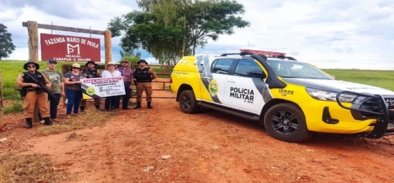 SEGURANÇA PÚBLICA: Em um ano, Patrulha Rural registra aumento de 300% nas apreensões de armas no Paraná.