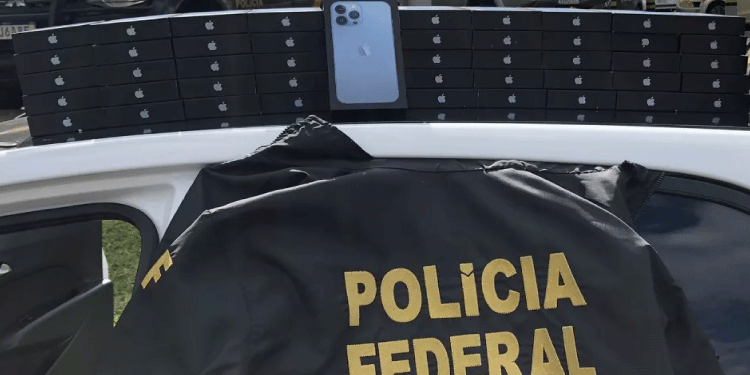 SEGURANÇA PÚBLICA: PF apreende carga de Iphones avaliada em R$ 500 mil na Ponte da Amizade.