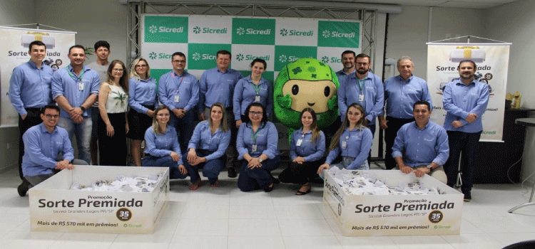 Sicredi Grandes Lagos realiza sorteio de 26 motos 0 km da promoção Sorte Premiada.