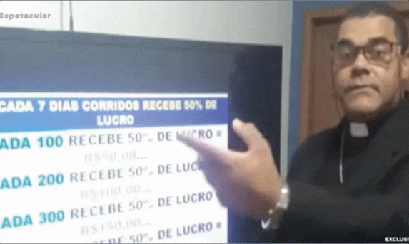 Suposto padre é investigado por golpe financeiro em fiéis no Paraná.