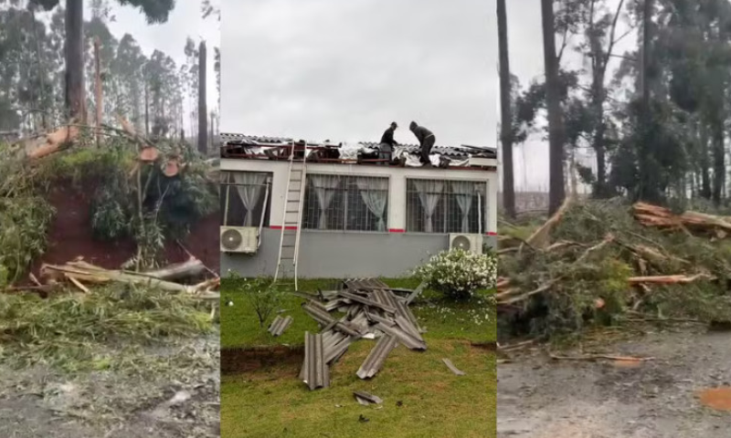 Temporais provocam morte de três pessoas e registros de tornados no Paraná; estado segue em alerta
