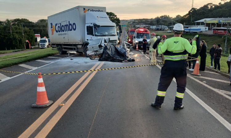 Tragédia na BR-277: Caminhão atropela três indígenas e deixa dois mortos em Nova Laranjeiras