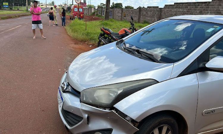 TRÂNSITO: Acidente às Margens da BR-277 em Cascavel Deixa Jovem Ferido.