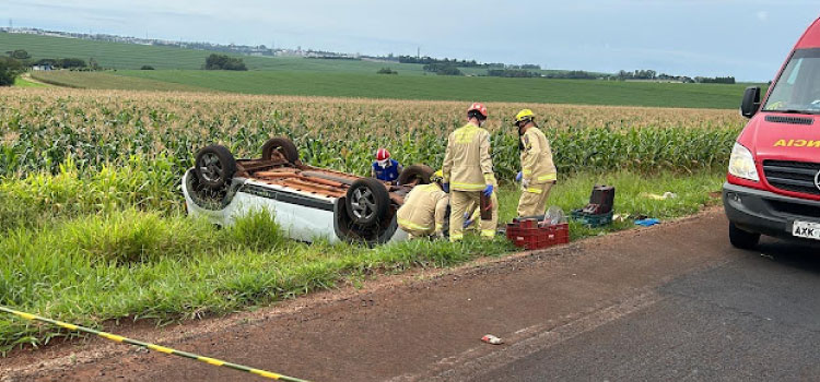 TRÂNSITO: Grave Acidente na PR-486 em Cascavel resulta em morte.