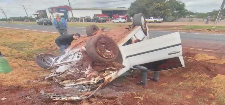 TRÂNSITO: Motociclista morre em grave colisão na BR-163, em Toledo.