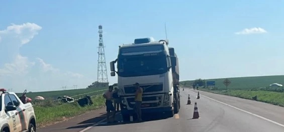 TRÂNSITO: Polícia Rodoviária Federal atende acidente com 2 óbitos em Corbélia.