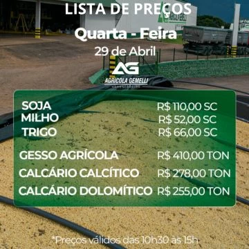 Cotação Agrícola